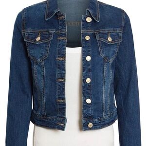 Women’s cropped jean jacket